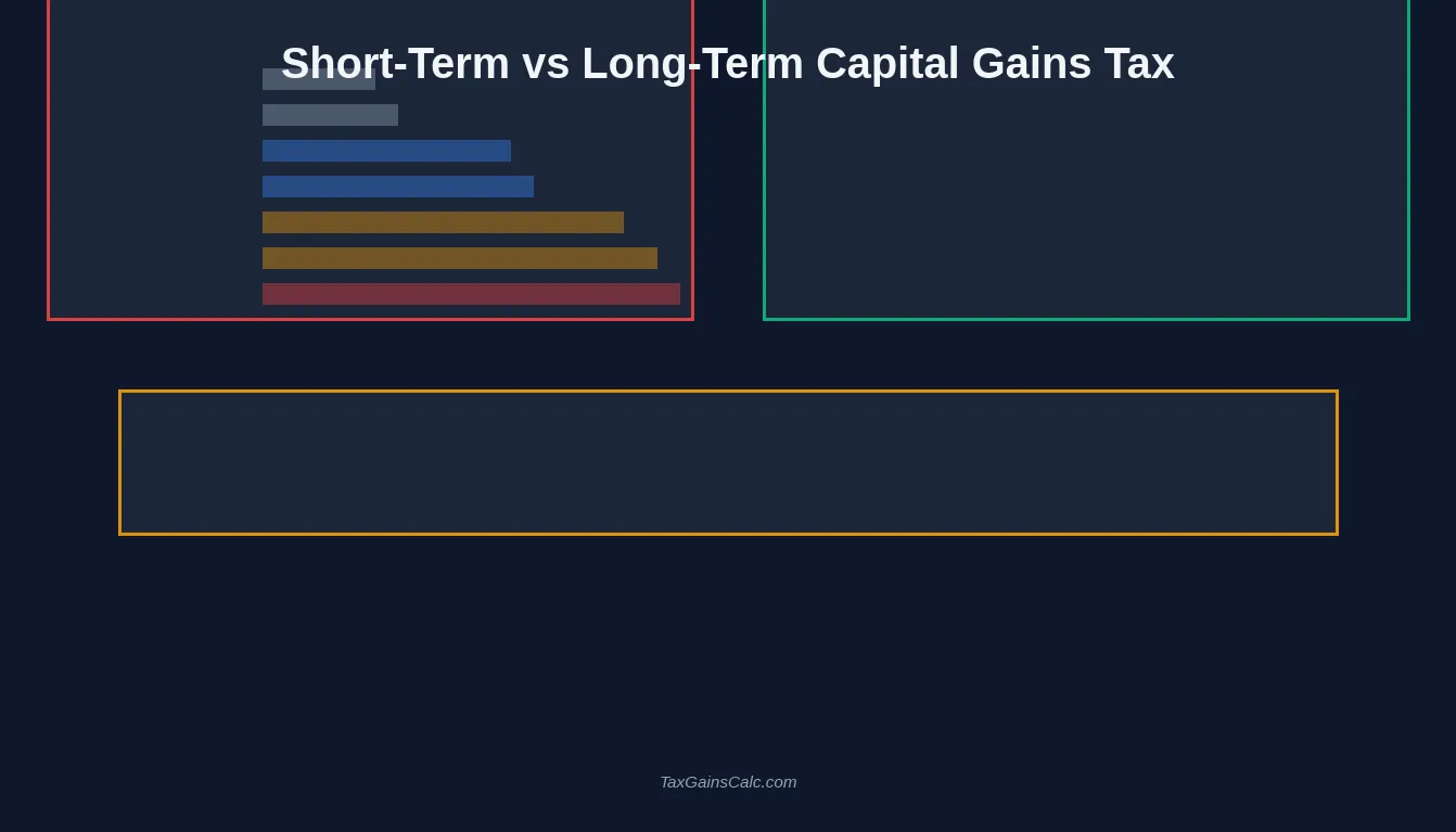 Short-Term vs Long-Term Capital Gains
