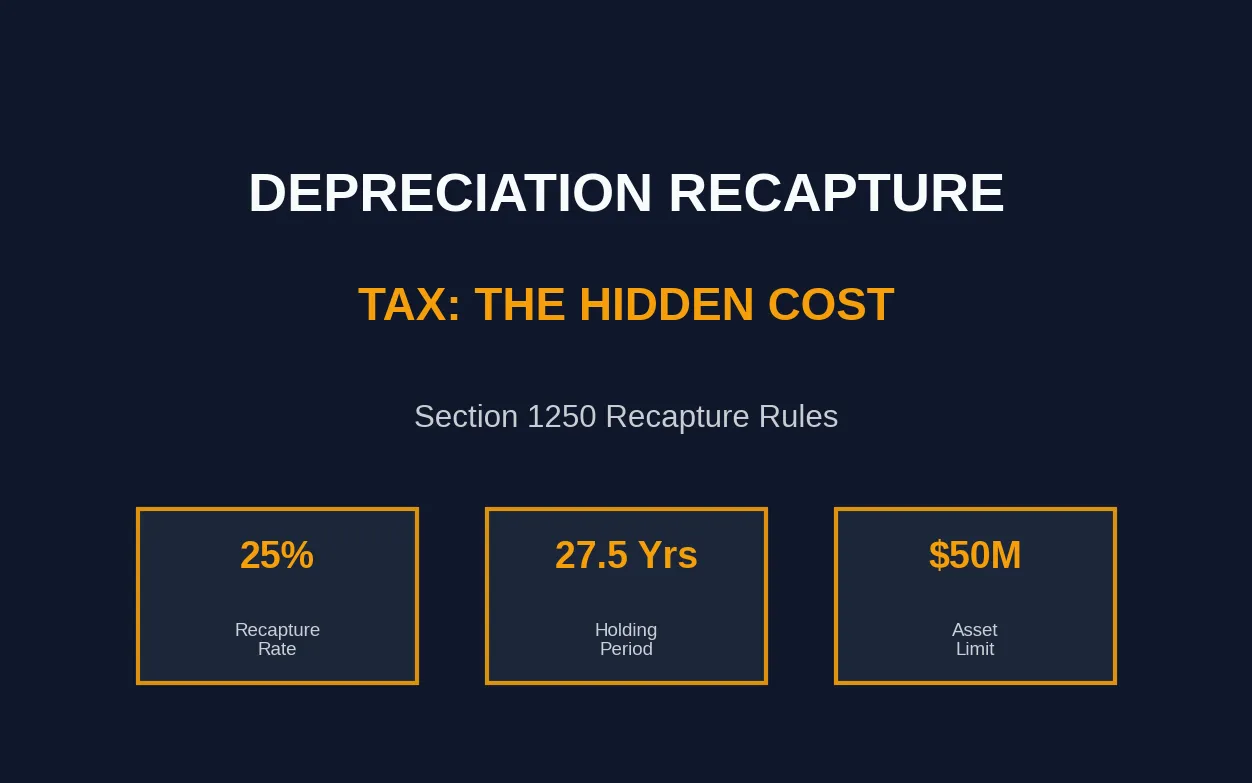 Depreciation Recapture Tax: The Hidden Cost of Selling Investment Property