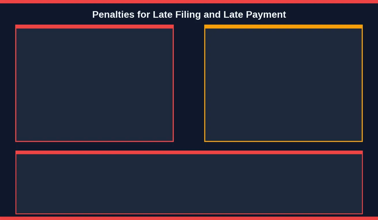 Penalties for Late Filing and Late Payment