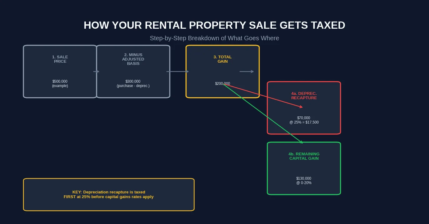 How Your Rental Property Sale Gets Taxed
