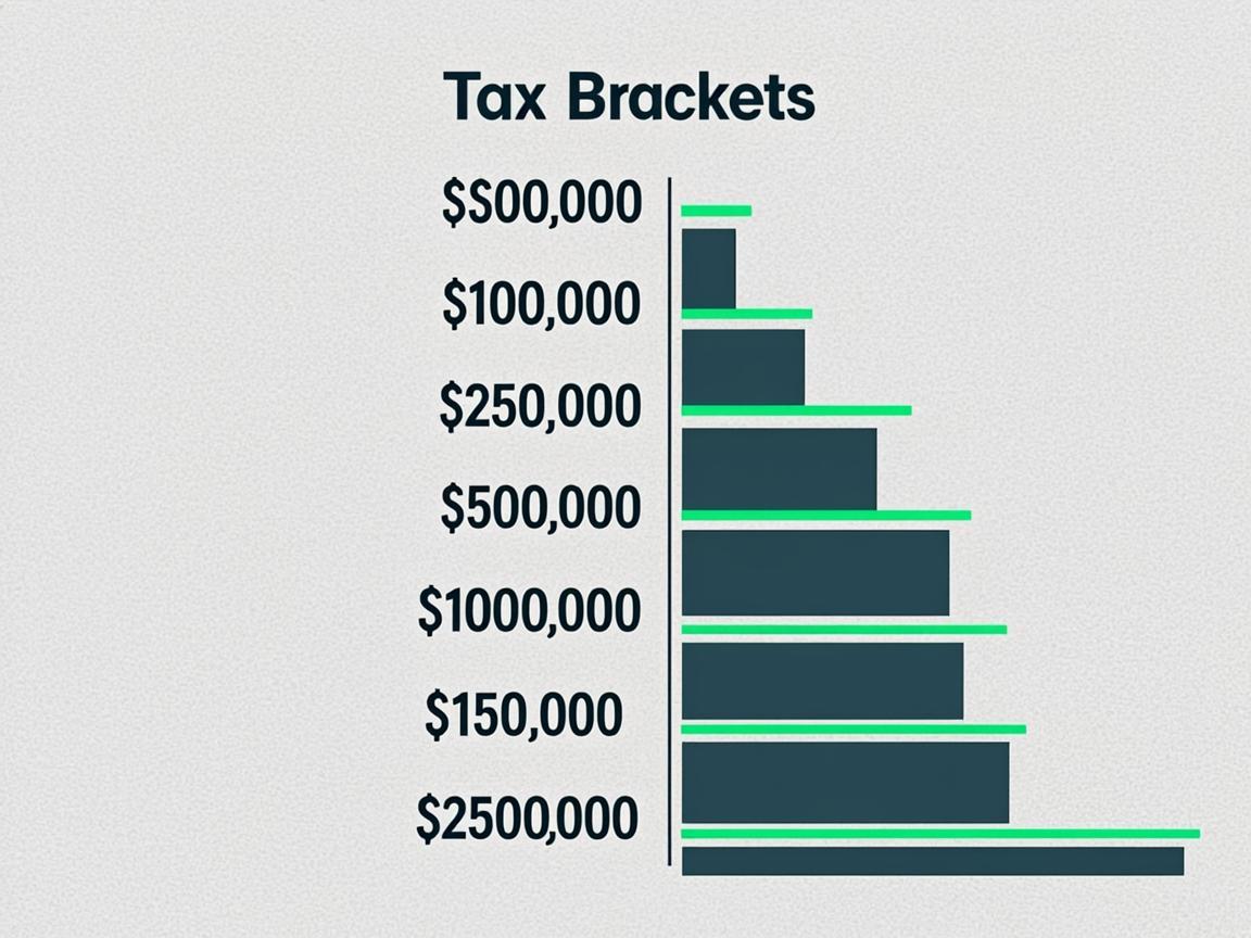 How Short-Term Gains Push You Into Higher Tax Brackets Tax brackets showing how short-term gains stack on ordinary income