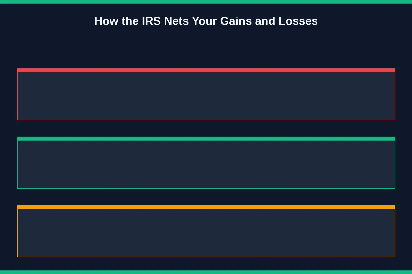 How the IRS Nets Your Gains and Losses